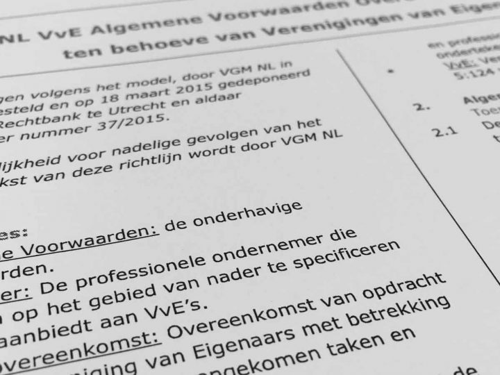 Modelreglementen van VvE’s voorzien in een tweede vergadering