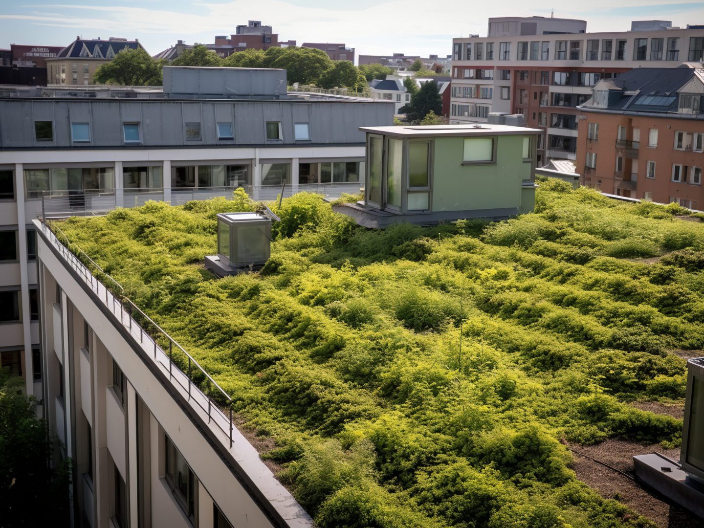 Energiekosten besparen en verduurzamen? Leg een groen dak aan!
